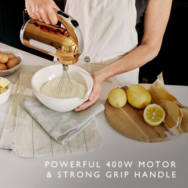 Dualit 89307 Hand Mixer in Copper