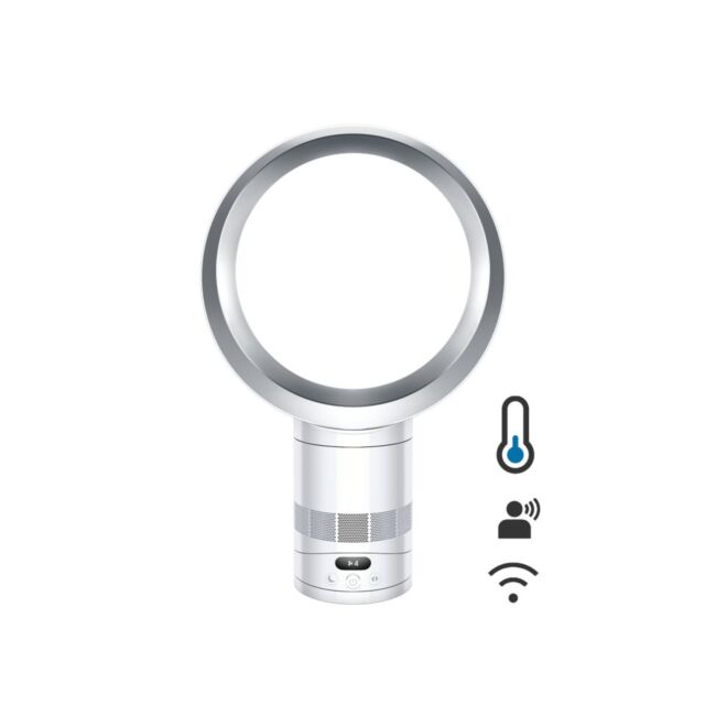 Dyson CF1 Cool Desk Fan in White & Silver