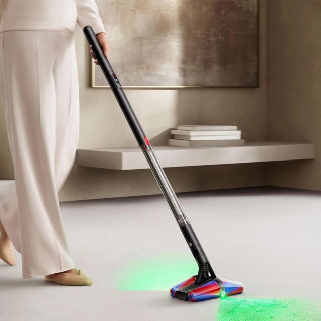 Dyson PENCILVAC Cordless Vacuum Cleaner in Matte Black