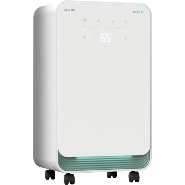 Ecoair DC12MK3 Dehumidifier in White