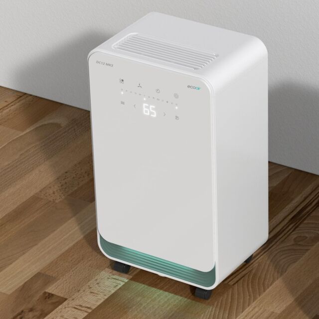 Ecoair DC12MK3 Dehumidifier in White