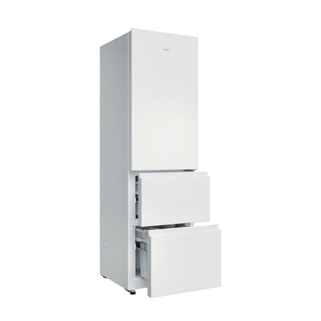 Haier HTR3518ENMWK Fridge Freezer W55cm Frost Free in White