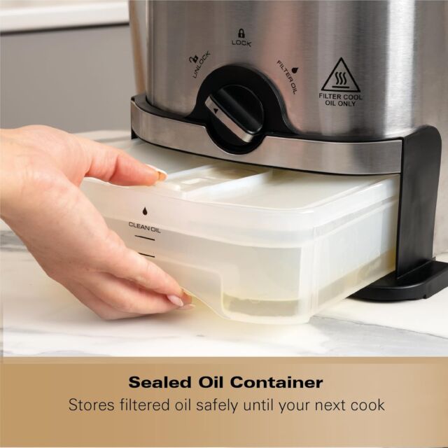 Hamilton Beach HB189PDF PureFry 3l Deep Fat Fryer