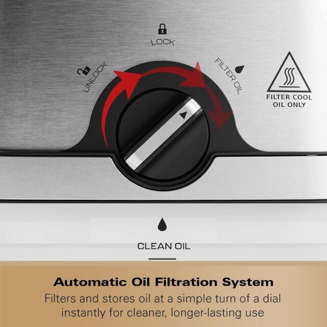 Hamilton Beach HB189PDF PureFry 3l Deep Fat Fryer