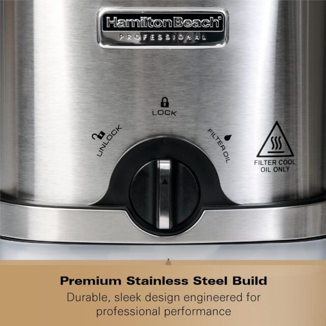 Hamilton Beach HB189PDF PureFry 3l Deep Fat Fryer