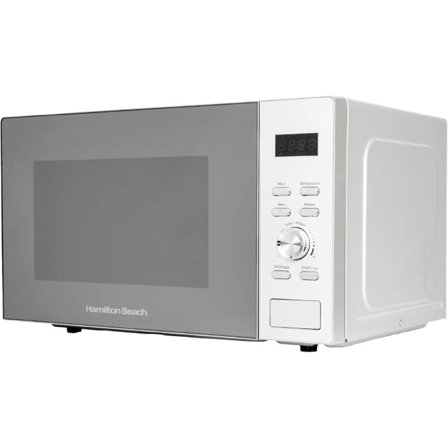 Hamilton Beach HB30FUXP04S Microwave St/Steel Interior 30l in Silver