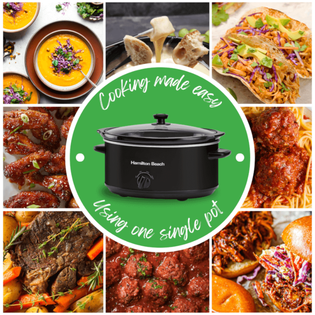 Hamilton Beach HBSC070B Slow Cooker 6.5 Litre in Black Manual 
