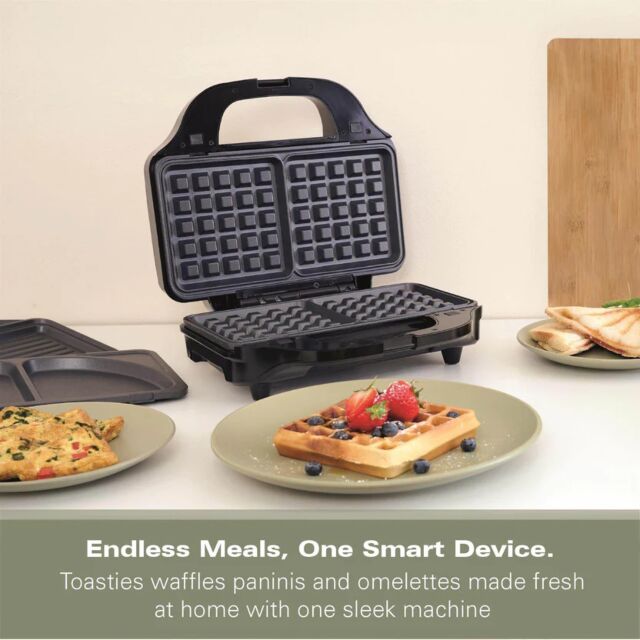 Hamilton Beach HBSLS2002 Xl 4-In-1 Deep Fill Snack Maker