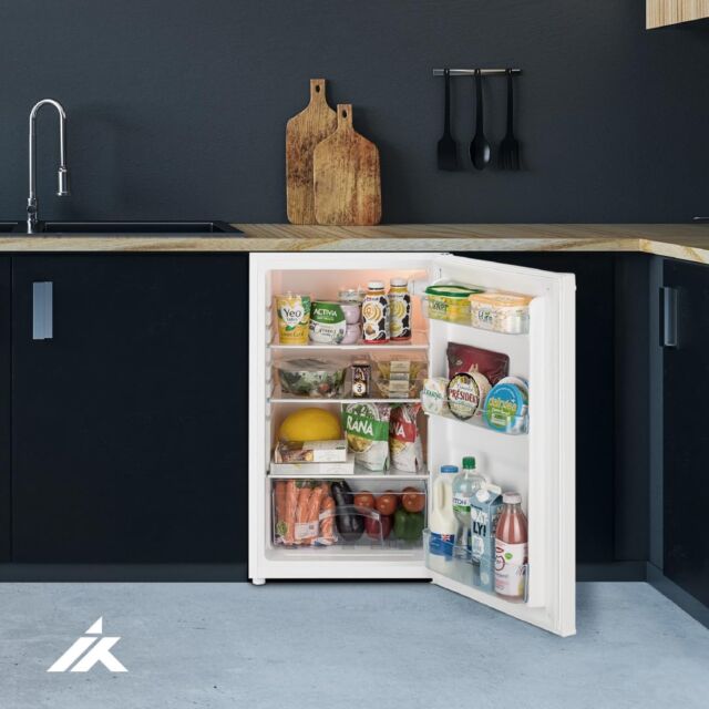 IceKing RL111EW Larder Fridge Under Counter W48cm in White