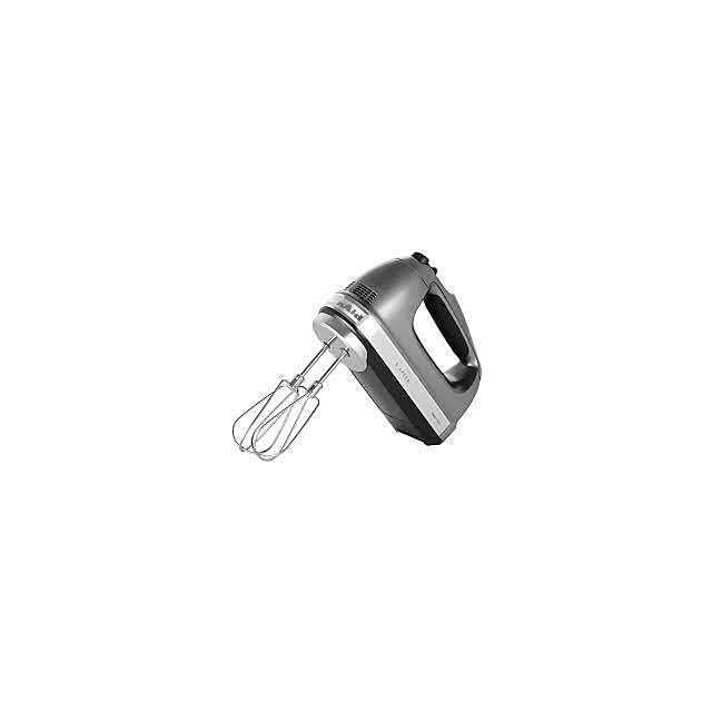 KitchenAid 5KHM9212BCU Hand Mixer 9 Speed in Contour Silver