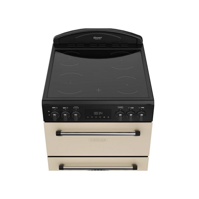 Leisure CLB60ECC 60cm Double Oven Electric Range Cooker - Cream