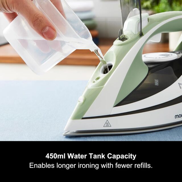 Morphy Richards 302010 Steam Flow 2400W Turbo Steam Iron - Green