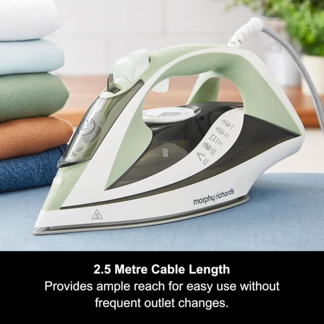 Morphy Richards 302010 Steam Flow 2400W Turbo Steam Iron - Green