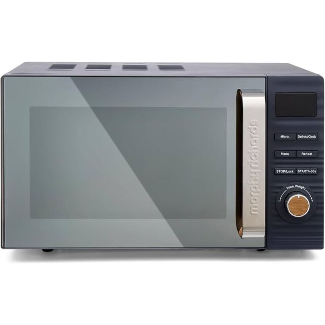 Morphy Richards 512001 Microwave 20l in Grey Flint Clay Range