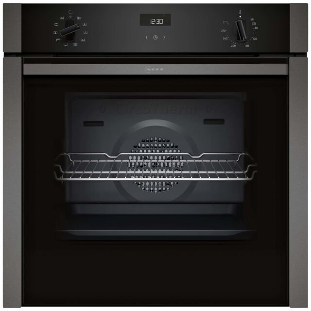 Neff B1ACE4AG3B Single Oven in Graphite