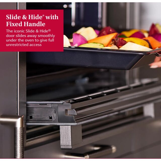 Neff B6ACH7AN7B Single Oven Pyrolytic Slide&Hide in Stainless Steel