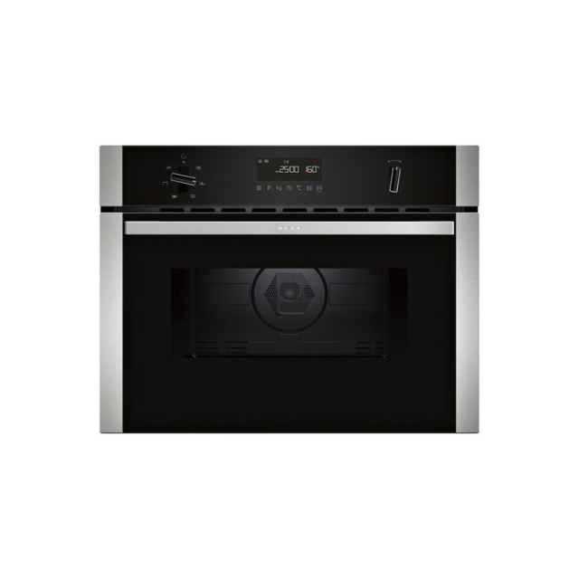 Neff C1AMG84N1B Compact H45cm Combi Microwave Oven in Stainless Steel