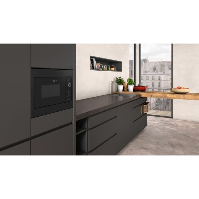 Neff HLAWG25S3B Built-In Microwave Oven In Black