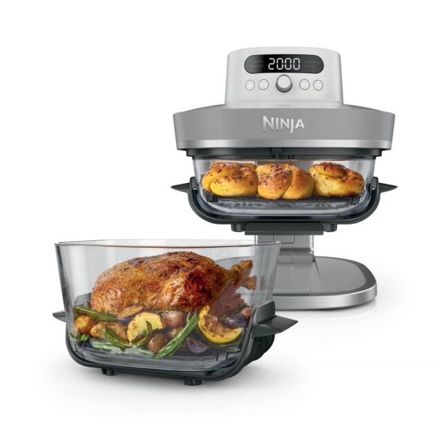 Ninja AS090UKWH CRISPi PRO 5-in-1 Glass Air Fryer - White