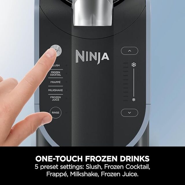 Ninja FS301UK SLUSHi Frozen Drink Maker - Arctic Blue, Grey