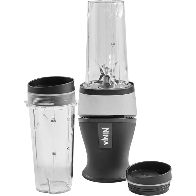 Ninja QB3001UKS Blender and Smoothie Maker - Black/Silver