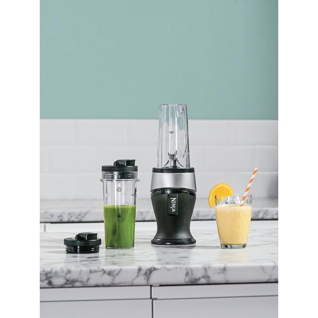 Ninja QB3001UKS Blender and Smoothie Maker - Black/Silver
