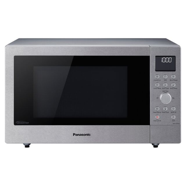 Panasonic NNCD58JSBPQ Microwave Grill + Oven Slimline 27l in Stainless Steel