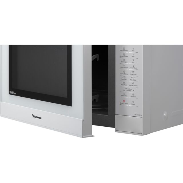 Panasonic NNST45KWBPQ Microwave 32l in White Sensor Cook