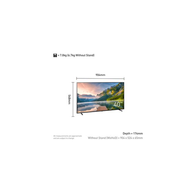 Panasonic TX40JX800B 40' 4K Ultra HD LED TV 