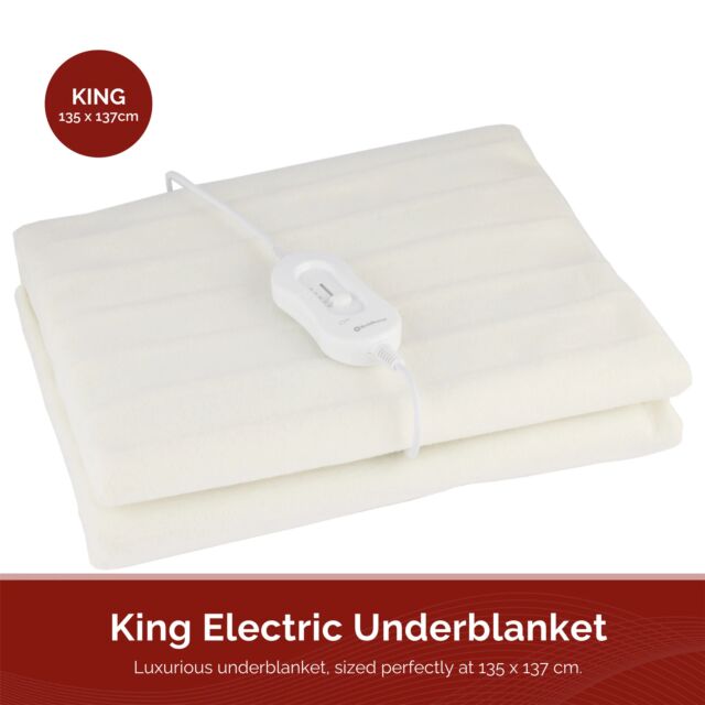 Rediffusion RED165137W King Size Underblanket