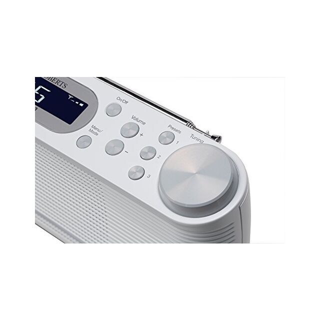 Roberts PLAY10W DAB/FM Radio in White