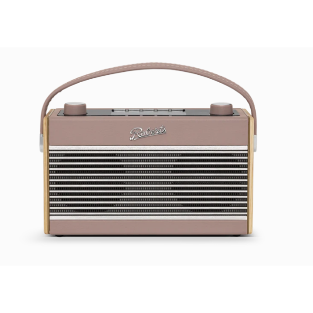 Roberts RAMBLERBTSDP Rambler Stereo Radio DAB+ FM Bluetooth in Dusky Pink