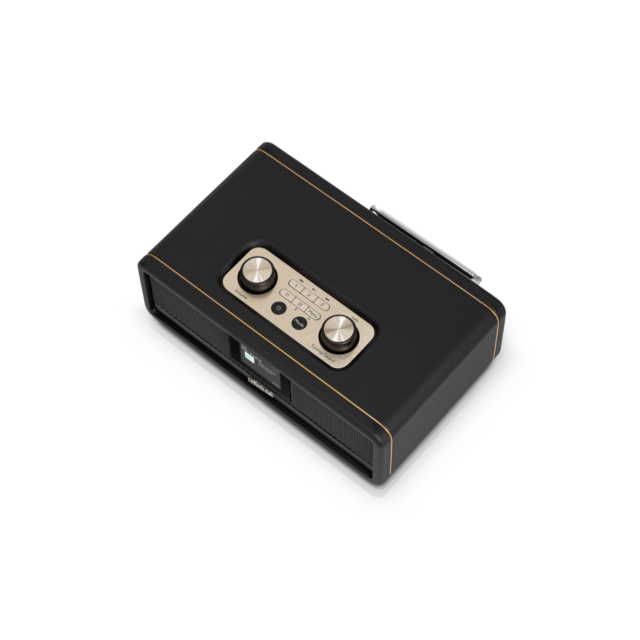 Roberts REVERE100B Sound System DAB+ Bluetooth in Black