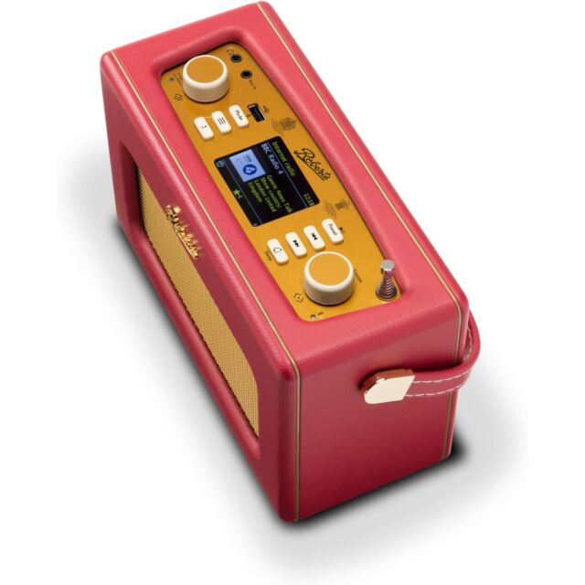 Roberts REVISTREAMLCR Revival Smart DAB FM in Classic Red