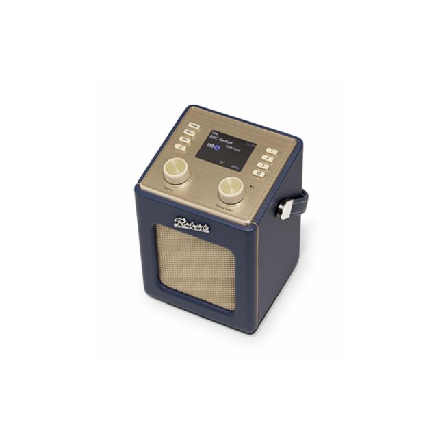 Roberts REVMINI2MB Revival Mini 2 Radio DAB+ FM Bluetooth in Midnight Blue