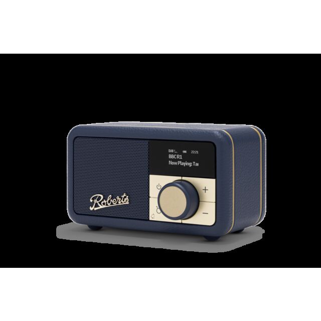 Roberts REVPETITE2MB Revival Petite2 in Midnight Blue DAB+/FM Rechargeable Bluetooth