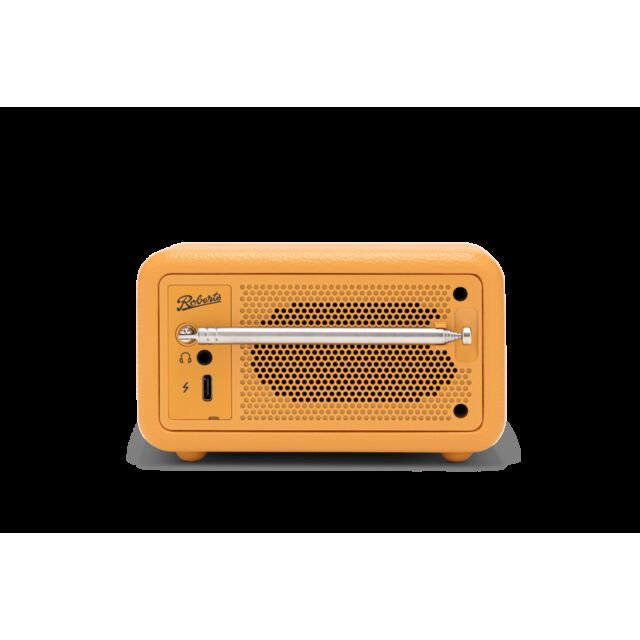 Roberts REVPETITE2SY Revival Petite2 in Sunburst Yellow DAB+/FM Rechargeable Bluetooth