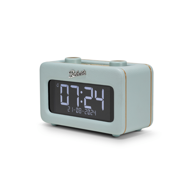 Roberts REVRESTDE Revival Rest in Duck Egg Alarm Clock Radio