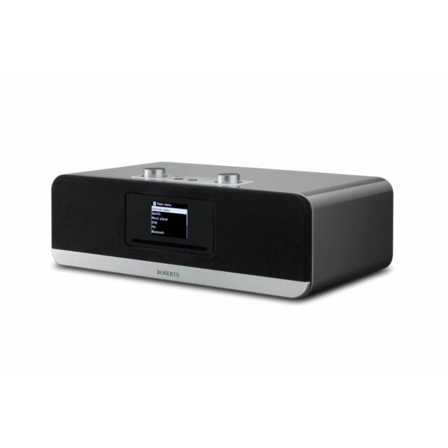 Roberts STREAM67LB All In One Smart Music System in Black