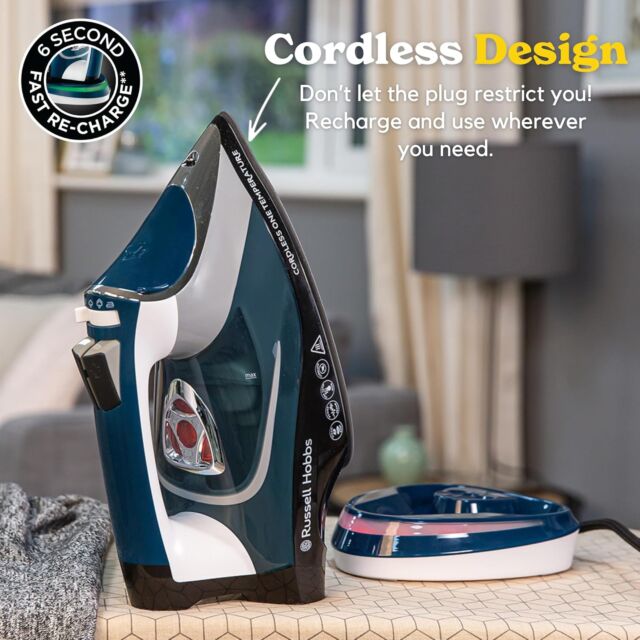 Russell Hobbs 26020 Cordless Iron 1 Temperature