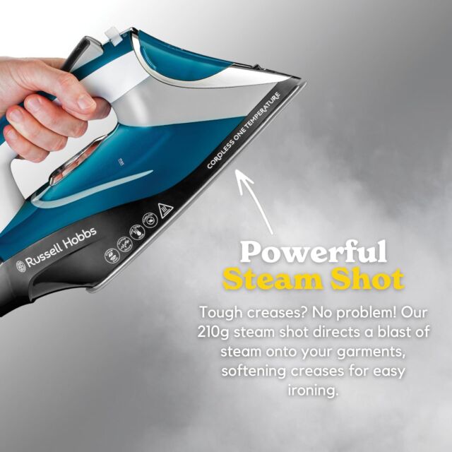 Russell Hobbs 26020 Cordless Iron 1 Temperature