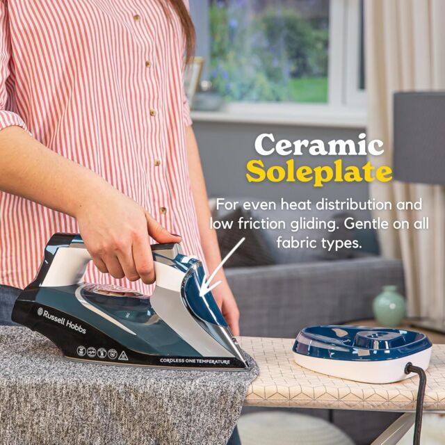 Russell Hobbs 26020 Cordless Iron 1 Temperature