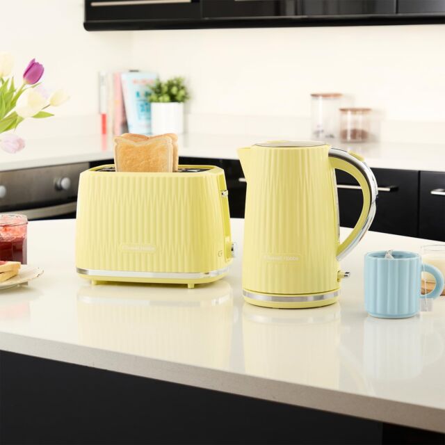 Russell Hobbs 27363 Kettle in Lemon Eden Collection