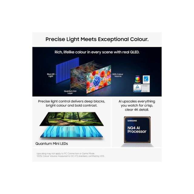 Samsung QE50QN73HAUXXU 50inch 4K Neo QLED Vision AI Smart TV