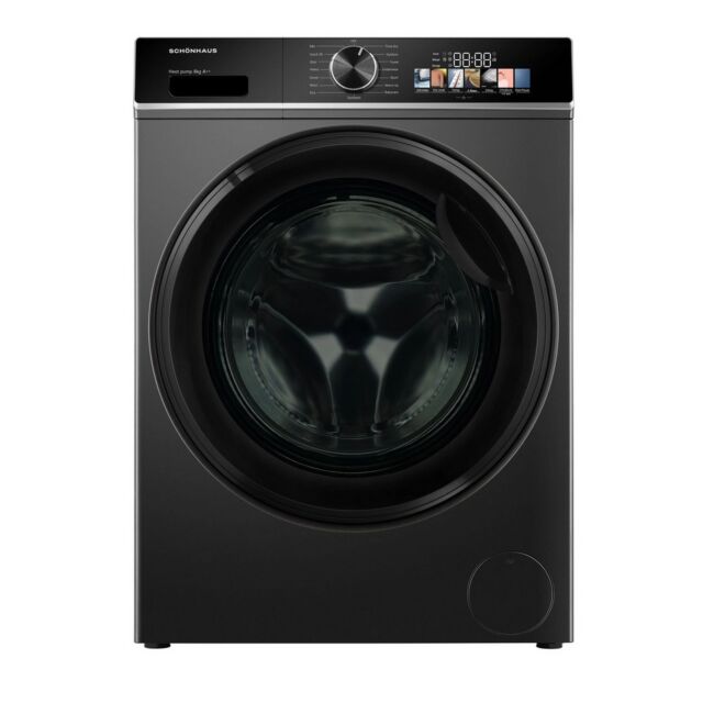 Schonhaus TDSHF018A3G 8kg Heat Pump Tumble Dryer - Graphite  