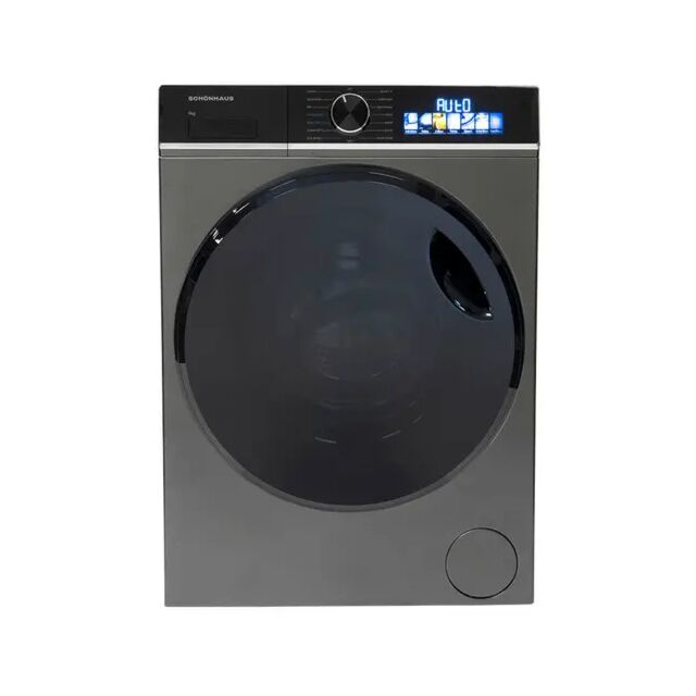 Schonhaus WMSF01914AG Washing Machine 9kg 1400 Spin in Graphite 