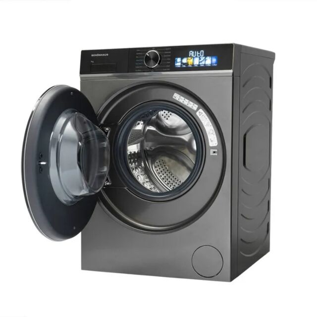 Schonhaus WMSF01914AG Washing Machine 9kg 1400 Spin in Graphite 