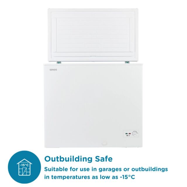 Sensis RFCHT01F196EW Chest Freezer 6.9 CuFt Capacity