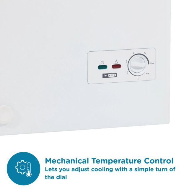Sensis RFCHT01F196EW Chest Freezer 6.9 CuFt Capacity