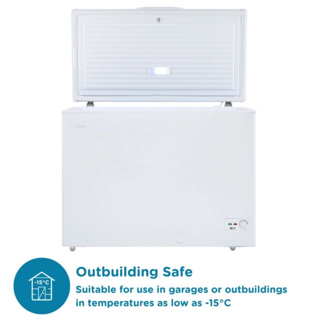 Sensis RFCHT01F300EW 111cm Chest Freezer - White